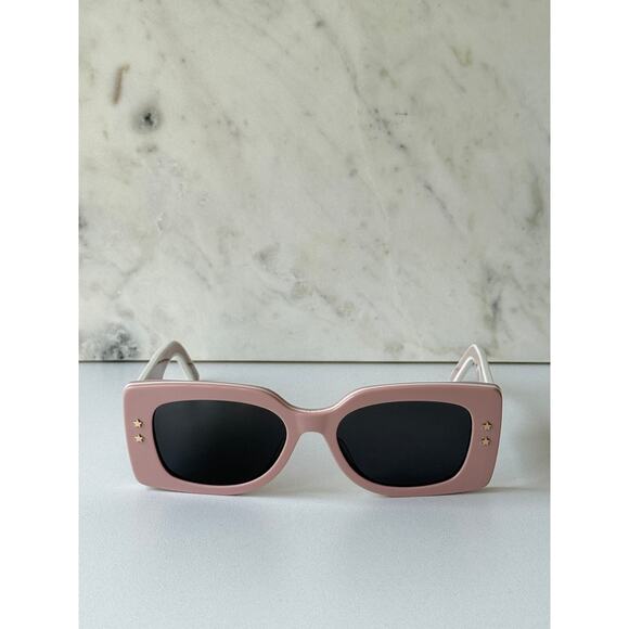 NEW Dior Pacific S1U Logo Sunglasses in Mauve Powder Pink - Picture 7 of 10